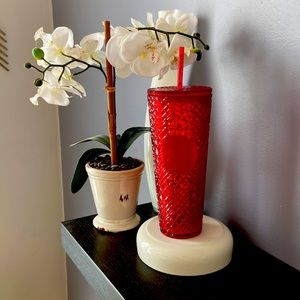 NWT ❤️Starbucks Red Jeweled Tumbler❤️